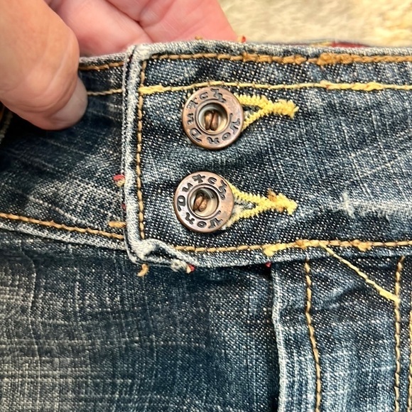 VTG VON DUTCH,DENIM DISTRESSED, Collectable Vintage Apparel,Excellent Con,Size S - Picture 9 of 14